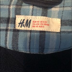 H&M Boys size 4-5y Winter Coat
